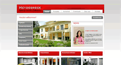 Desktop Screenshot of heydebreck.com
